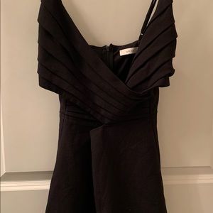 LUSH Women’s Black Romper Size S